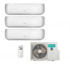 Мульти сплит система Hisense AMS-09UR4SVETG67 x 3 / AMW3-24U4SZD