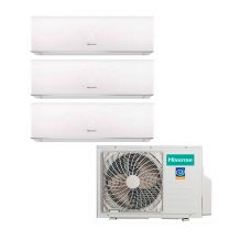 Мульти сплит система Hisense AMS-09UR4SVEDB65 x 3 / AMW3-24U4SZD